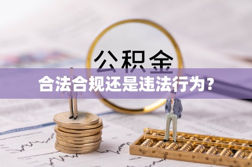 茄萣合法合规还是违法行为？