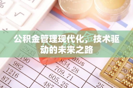 茄萣公积金管理现代化，技术驱动的未来之路